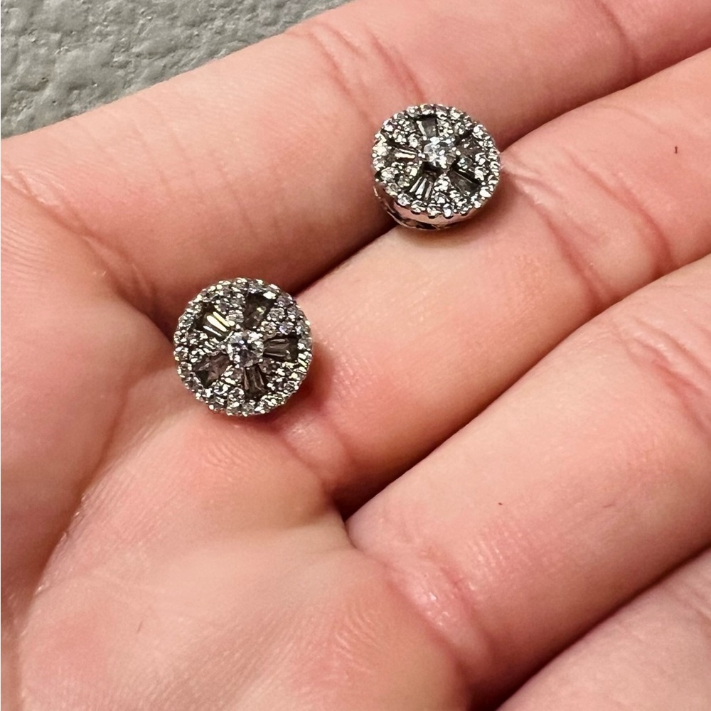 moissanite earrings